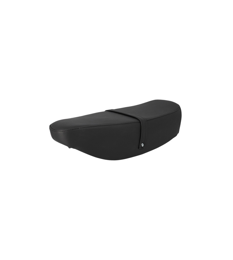 SELLE CYCLO BIPLACE NOIR ADAPT. MBK AVEC SUPPORT ET SANGLE