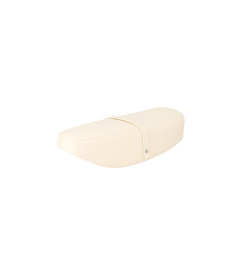 SELLE CYCLO BIPLACE BEIGE ADAPT. MBK AVEC SUPPORT ET SANGLE