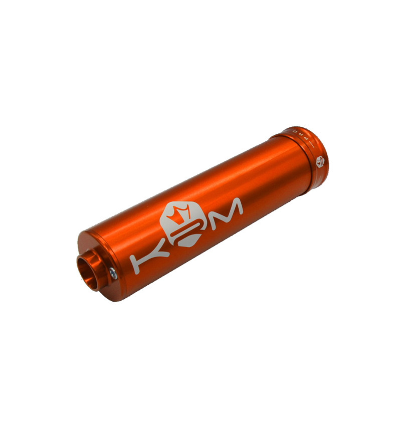 SILENCIEUX/CARTOUCHE MECABOITE KRM* ALU - FULL ORANGE