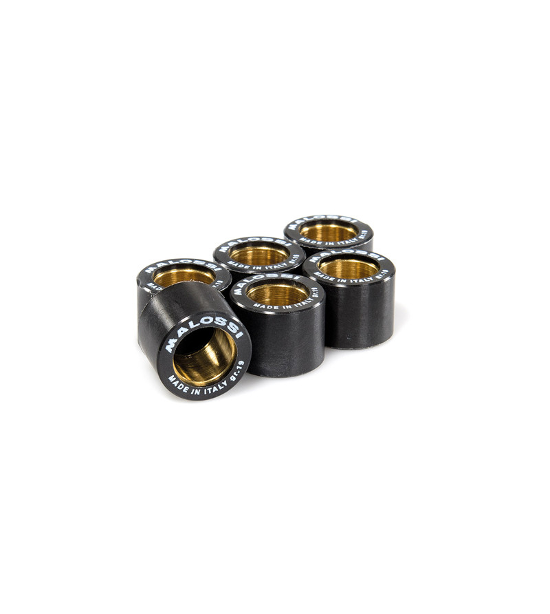 ROULEAU/GALET MAXI SCOOTER MALOSSI23,8X18 19G. (X6)