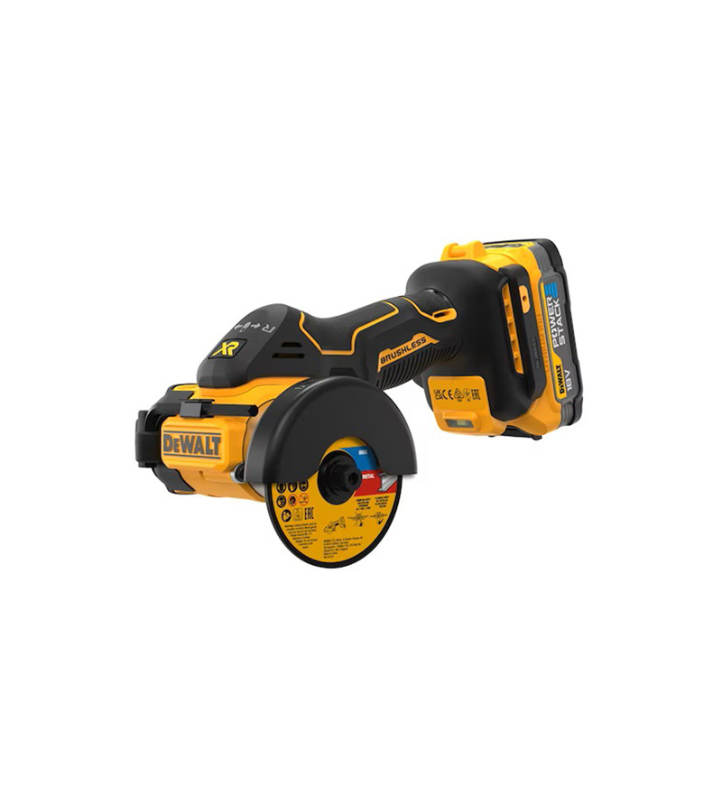 MEULEUSE 76 MM XR DEWALT 18V 1.7AHLI-ION BRUSHLESS