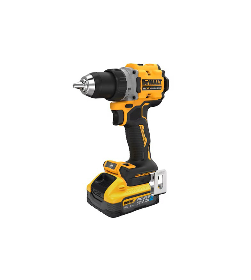 PERCEUSE VISSEUSE COMPACTE XR DEWALT 18V 5AH LI-ION BRUSHLESS POWERSTACK