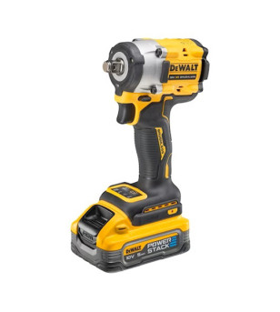 BOULONNEUSE À CHOCS 1/2" COMPACTE XR DEWALT 18V 5AH LI-ION BRUSHLESS 406 NM - JONC DE SÉCU