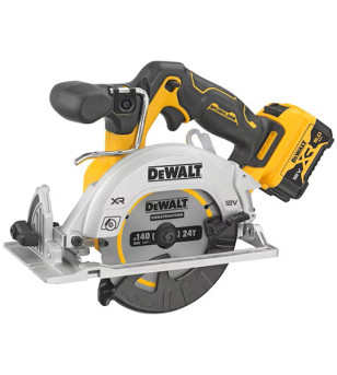 SCIE CIRCULAIRE XR DEWALT 12V 5AH LI-ION BRUSHLESS 140 MM