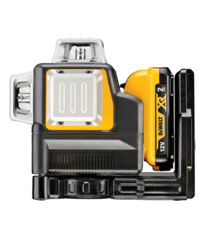 NIVEAU LASER MULTILIGNES 3X360° XRDEWALT 12V 2AH LI-ION - FAISCEAUX VERTS