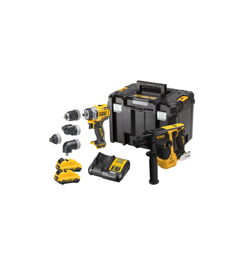 KIT 2 OUTILS XR DEWALT 12V 3AH LI-ION BRUSHLESS