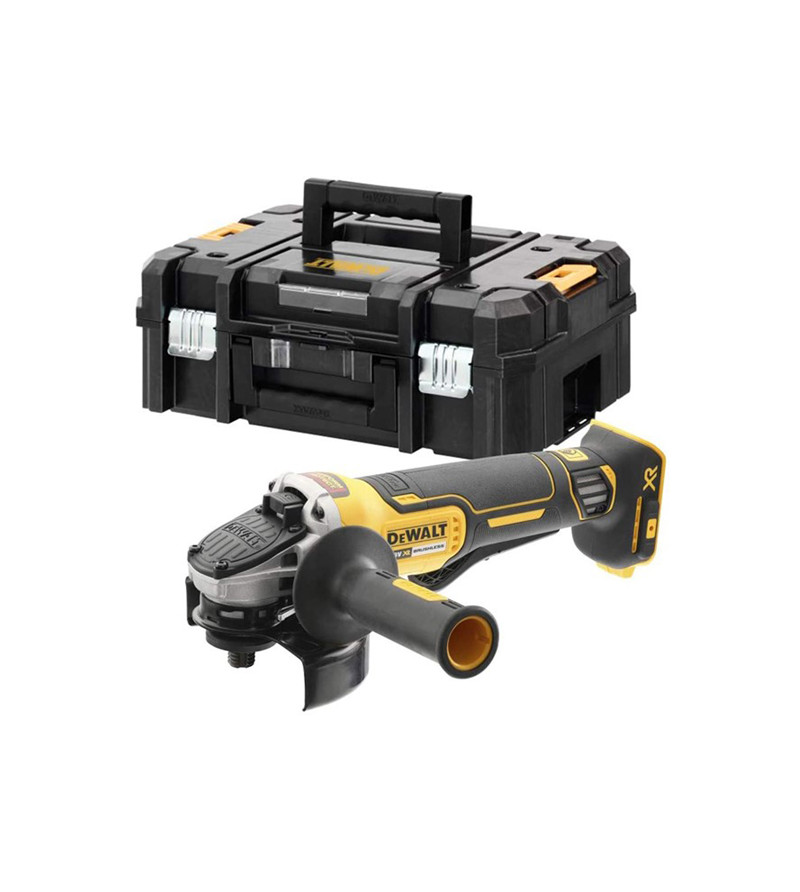 MEULEUSE 125 MM XR DEWALT 18V BRUSHLESS - INTERRUPTEUR À PALETTE