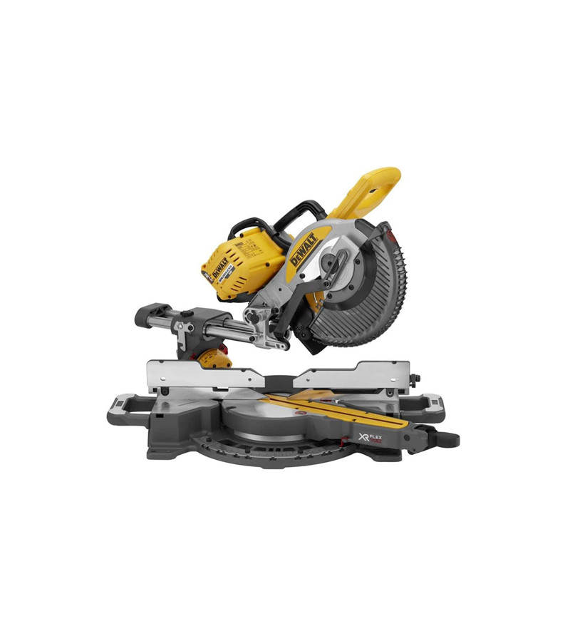 SCIE À ONGLETS RADIALE XR FLEXVOLTDEWALT 54V BRUSHLESS 250 MM