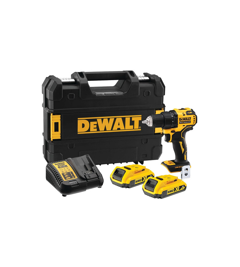 PERCEUSE VISSEUSE COMPACTE XR DEWALT 18V 2AH LI-ION BRUSHLESS