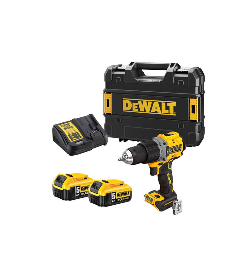 PERCEUSE VISSEUSE PERCUSSION COMPACTE XR DEWALT 18V 5AH LI-ION BRUSHLESS