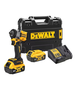 BOULONNEUSE À CHOCS 1/2" COMPACTE XR DEWALT 18V 5AH LI-ION BRUSHLESS 406 NM