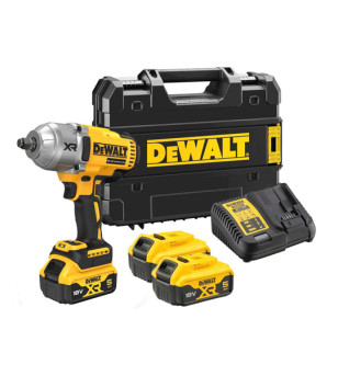 BOULONNEUSE ½ XR DEWALT 18V 5AH LI-ION BRUSHLESS 1396 NM  JONC DE SÉCURITÉ