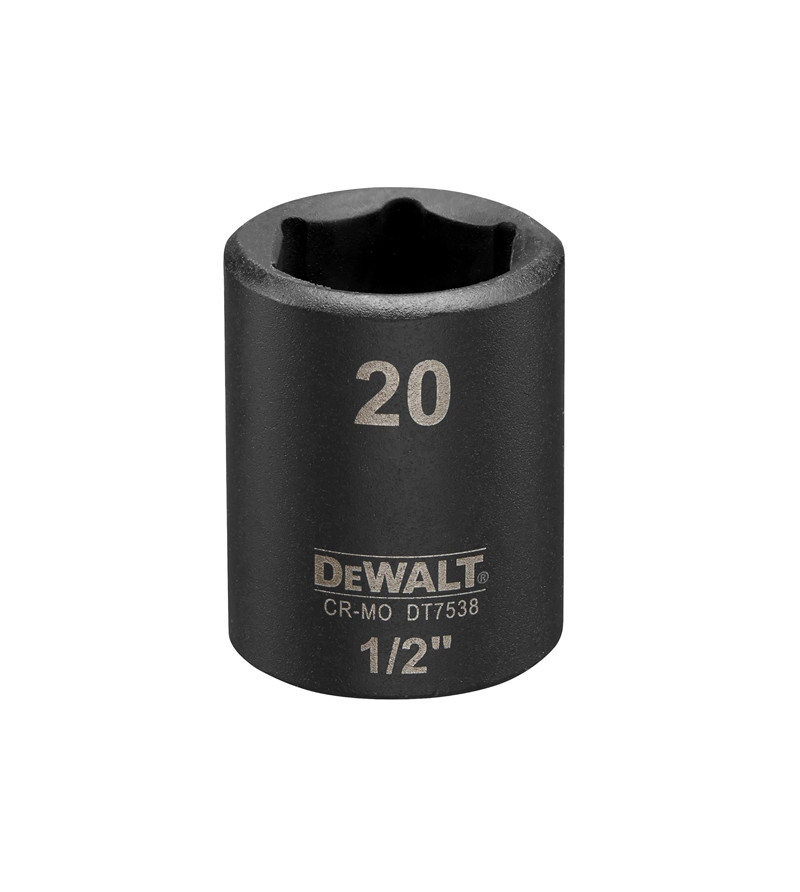 DOUILLE IMPACT DEWALT DIAMÈTRE 20 MM 1/2"