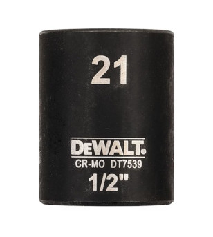 DOUILLE IMPACT DEWALT DIAMÈTRE 21 MM 1/2"