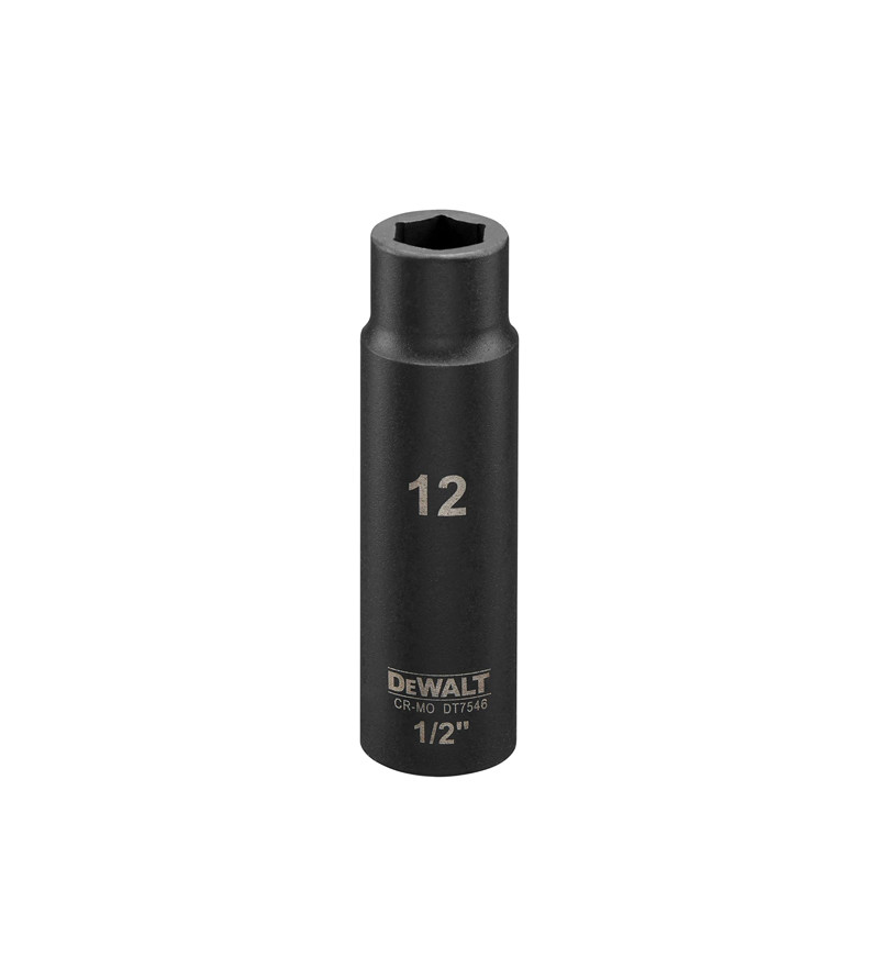 DOUILLE IMPACT DEWALT DIAMÈTRE 12 MM 1/2"
