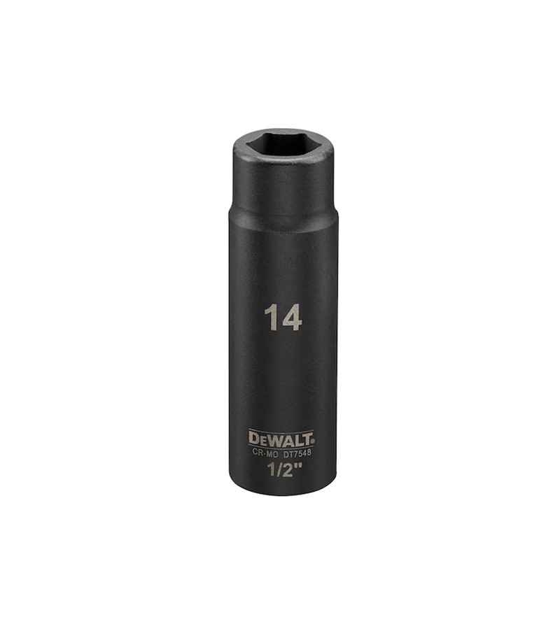 DOUILLE IMPACT DEWALT DIAMÈTRE 14 MM 1/2"