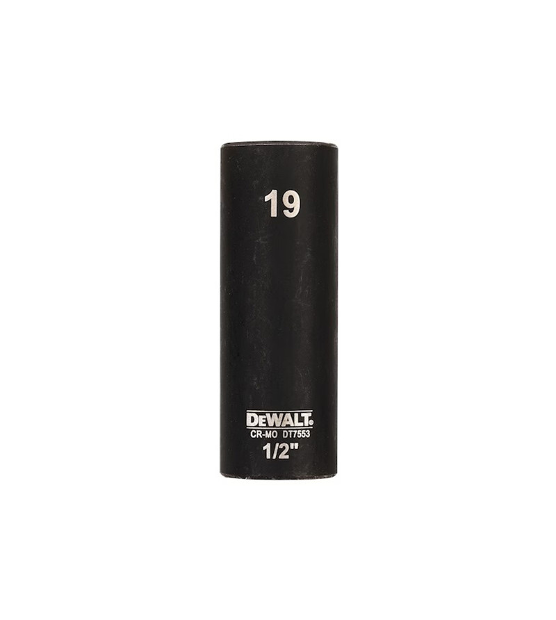 DOUILLE IMPACT DEWALT DIAMÈTRE 19 MM 1/2"