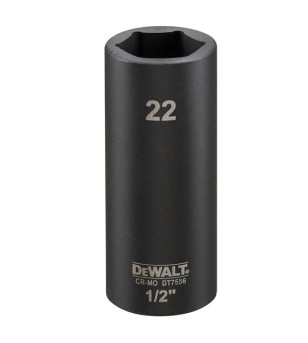 DOUILLE IMPACT DEWALT DIAMÈTRE 22 MM 1/2"