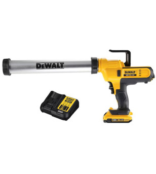 PISTOLET À MASTIC XR DEWALT 18V 2AHLI-ION - TUBE LONG