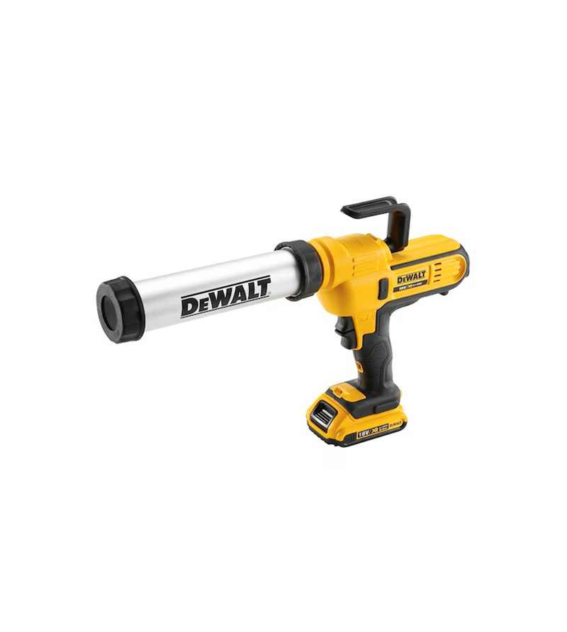 PISTOLET À MASTIC XR DEWALT 18V 2AHLI-ION - TUBE COURT