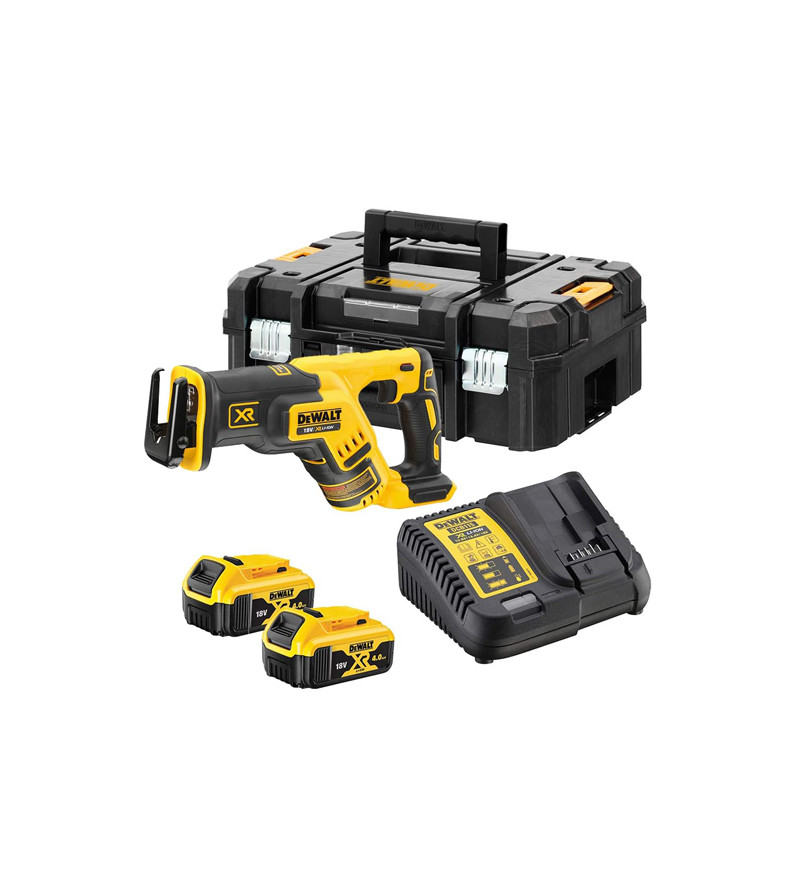 SCIE SABRE COMPACTE XR DEWALT 18V 5AH LI-ION BRUSHLESS