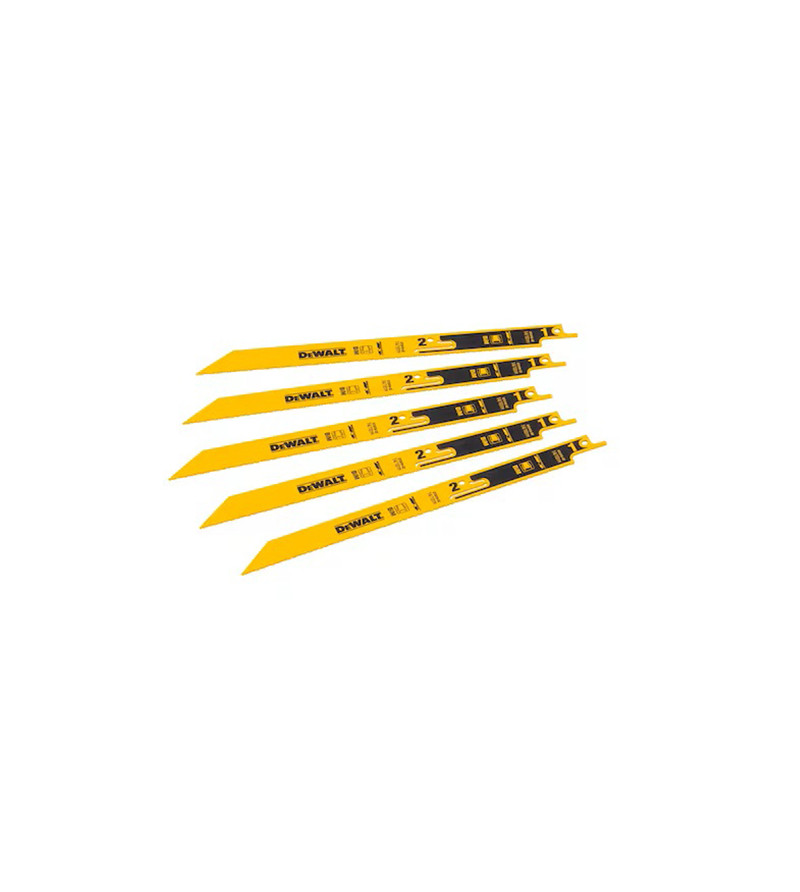 LAME DE SCIE SABRE DEWALT SÉCABLE BIM POUR LA COUPE DU MÉTAL 230MM