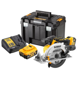 SCIE CIRCULAIRE XR DEWALT 18V 5AH LI-ION BRUSHLESS 165 MM