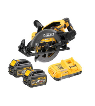 SCIE CIRCULAIRE CONSTRUCTION XR FLEXVOLT DEWALT 54V 2AH LI-ION BRUSHLESS 190 MM