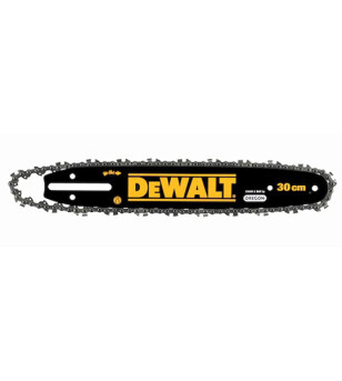 GUIDE AVEC CHAINE 30CM  DEWALT POUR TRONÇONNEUSE