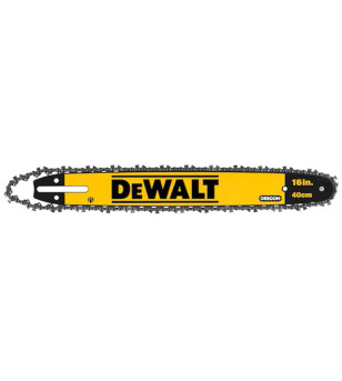 GUIDE AVEC CHAINE 40CM DEWALT POUR TRONÇONNEUSE