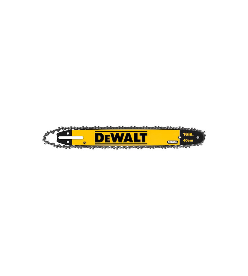 GUIDE AVEC CHAINE 40CM DEWALT POUR TRONÇONNEUSE