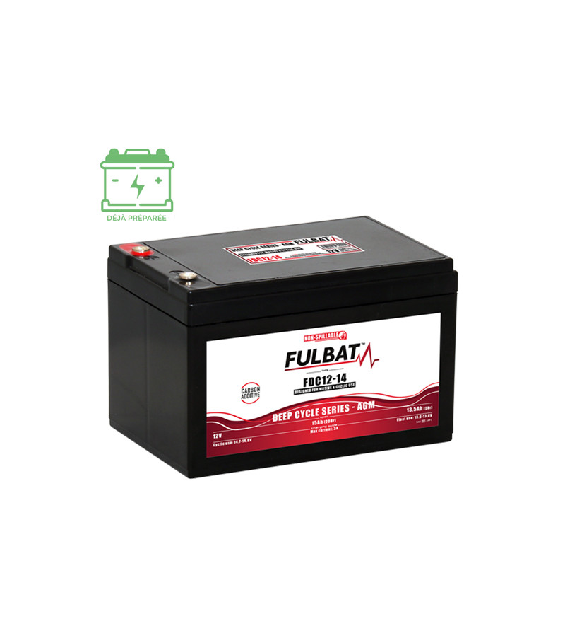 BATTERIE FDC12-14 AGM FULBAT