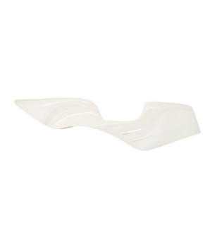 MONOCOQUE POLYESTER/SELLE CYCLO ADAPT. MBK 51 MAGNUM RACING BLANC