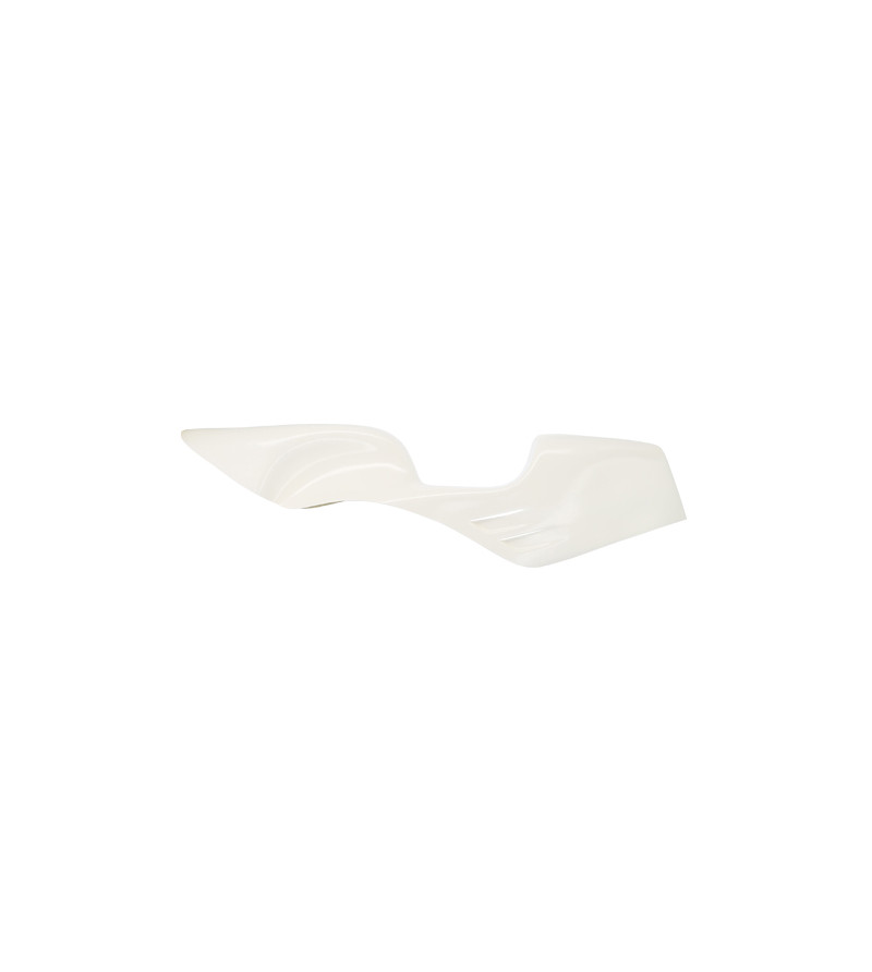 MONOCOQUE POLYESTER/SELLE CYCLO ADAPT. MBK 51 MAGNUM RACING BLANC