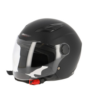 CASQUE JET NOX ENFANT N710 NOIR MATT51-52 YL - CE 22.06