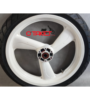Roue/Jante avant GRIMECA 17" SUPERCITY origine CAGIVA 125 Accueil sur le site du spécialiste des deux roues O-TAKET.COM