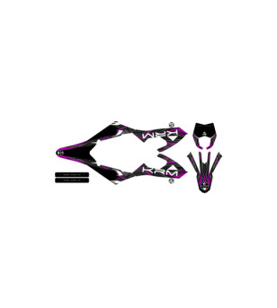 KIT DECO/AUTOCOLLANT KRM ADAPT. RIEJU MRT/MRT PRO/MARATHON 22- - VIOLET