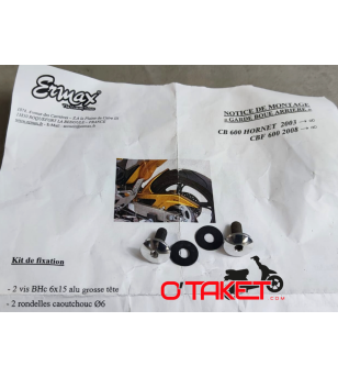 Kit visserie ERMAX pour garde boue arrière CB 600 HORNET 2003→/CBF 600 2008→ adaptable HONDA Accueil sur le site du spécialis...