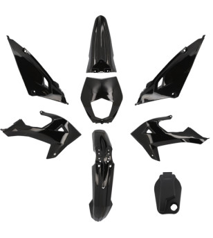 CARROSSERIE MECABOITE/MOTO TUN'R KIT ADAPT. RIEJU MRT/125 MARATHON 2022- NOIR (8 PCS)