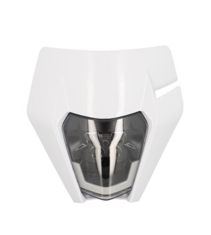 TETE DE FOURCHE MECABOITE LED TUN'R TYPE KTM EXC BLANC - HOMOLOGUE 50 À BOITE sur le site du spécialiste des deux roues O-TAK...