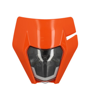 TETE DE FOURCHE MECABOITE LED TUN'R TYPE KTM EXC ORANGE - HOMOLOGUE 50 À BOITE sur le site du spécialiste des deux roues O-TA...