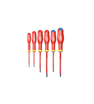 JEU DE 6 TOURNEVIS PROTWIST ISOLÉS1000V (PLATS ET POZIDRIV) FACOM