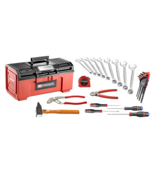 COMPOSITION 26 OUTILS EN BOÎTE PLASTIQUE FACOM