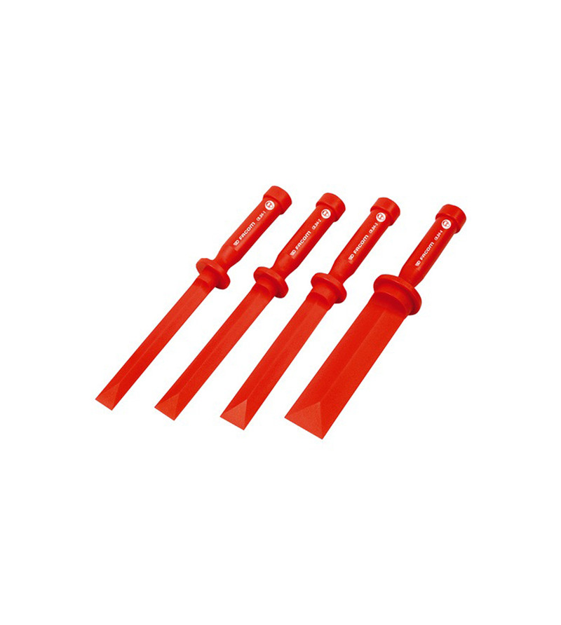 JEU DE 4 GRATTOIRS EN PLASTIQUE FACOM