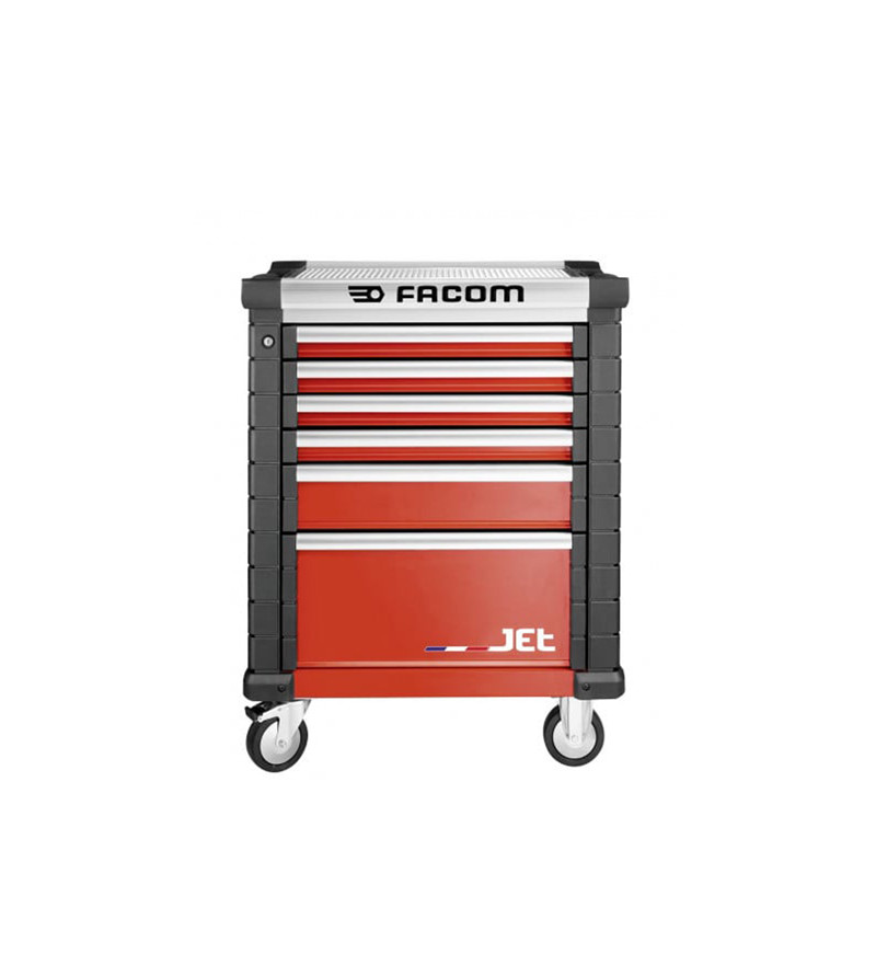 SERVANTE JET M3  6 TIROIRS ROUGE FACOM