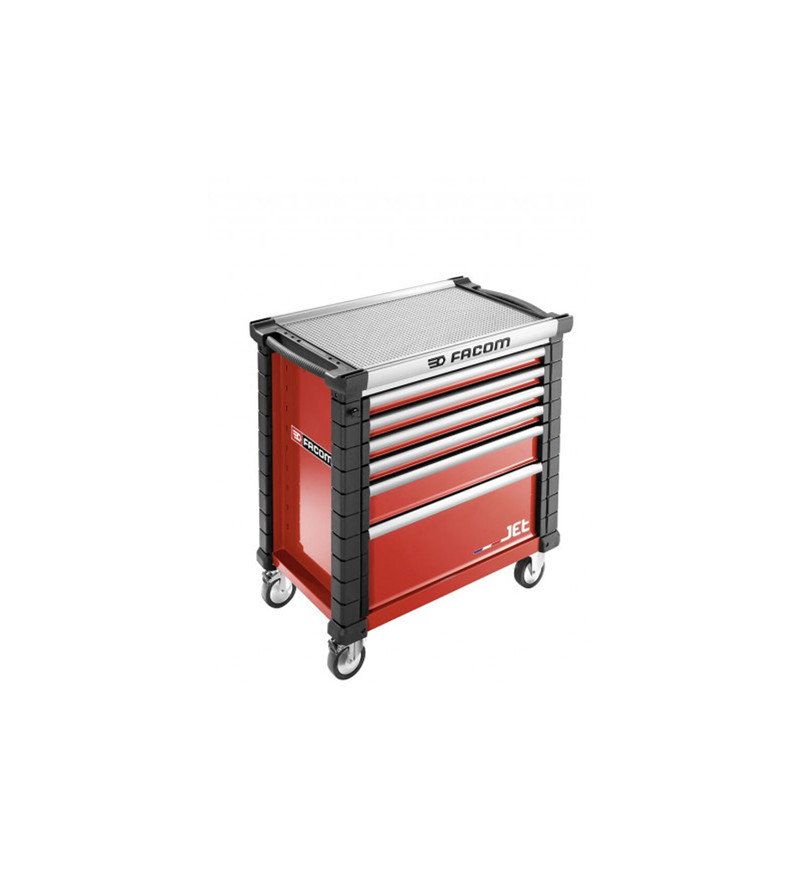 SERVANTE JETM4 6 TIROIRS ROUGE FACOM