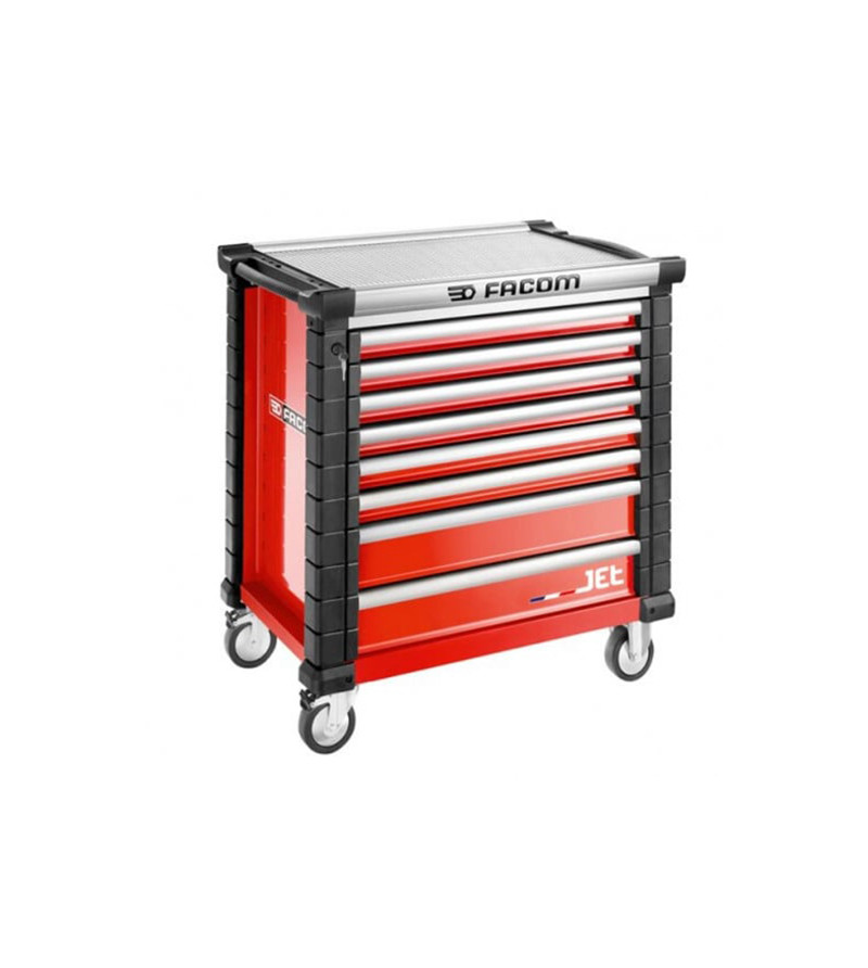SERVANTE JET M4 8 TIROIRS ROUGE FACOM