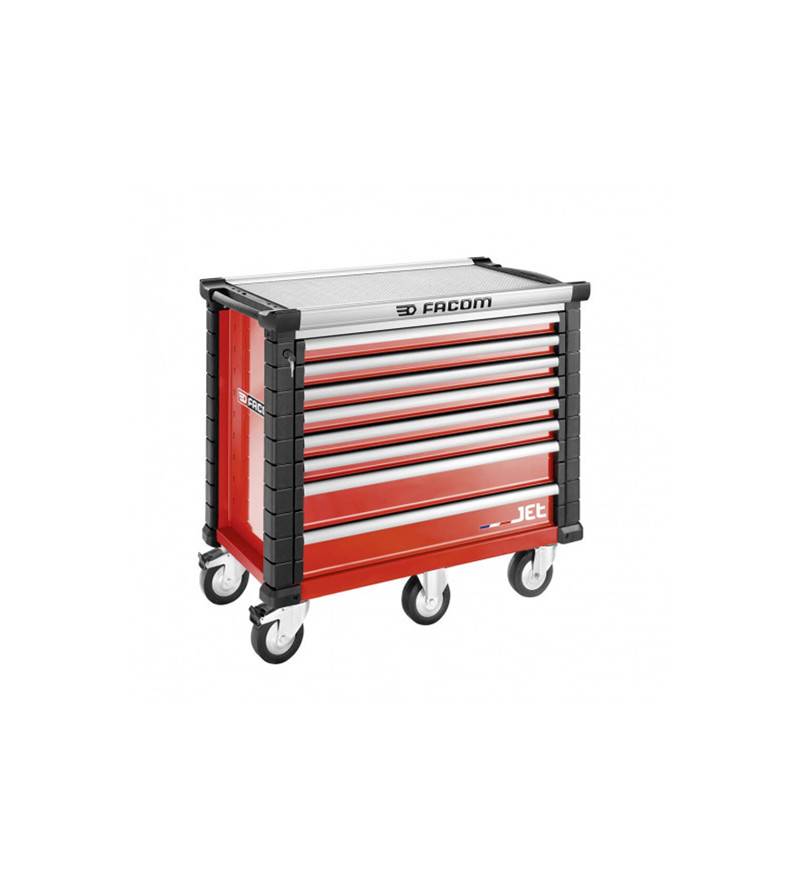 SERVANTE JET M5 8 TIROIRS ROUGE FACOM