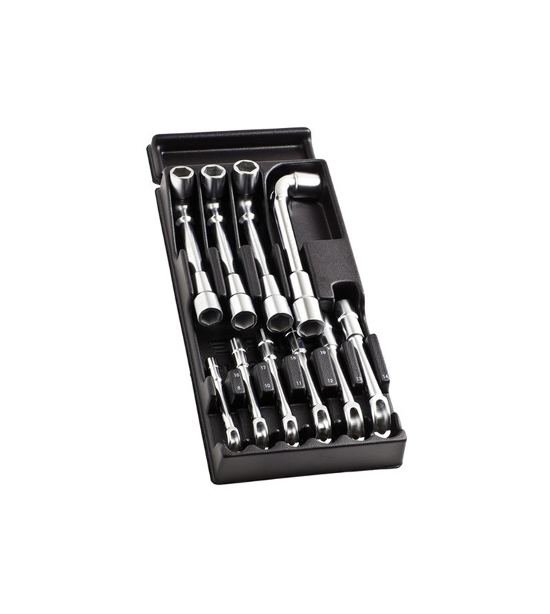 MODULE DE 10 CLÉS À PIPE DÉBOUCHÉESFACOM