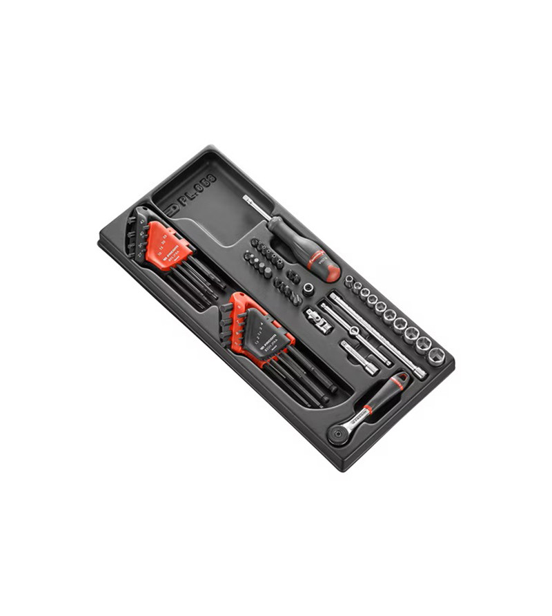 MODULE XL CLIQUET DOUILLES 1/4" + 2JP FACOM